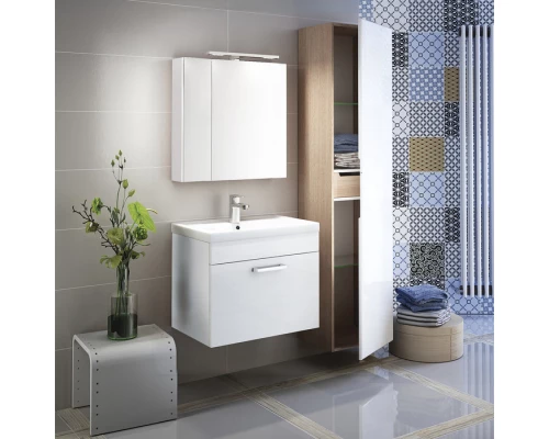 Зеркальный шкаф 50x60 см белый R IDDIS Mirro New NMIR502i99