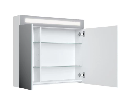 Зеркальный шкаф 80x70 см белый R IDDIS Mirro New NMIR802i99