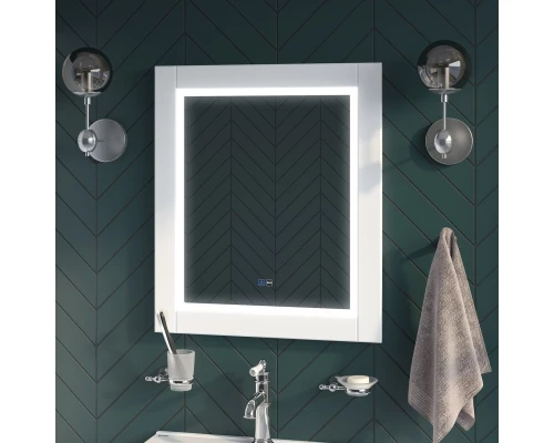 Зеркало 60x70 см белый матовый IDDIS Oxford ЗЛП111