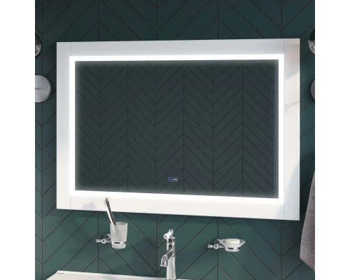 Зеркало 100x70 см белый матовый IDDIS Oxford ЗЛП112