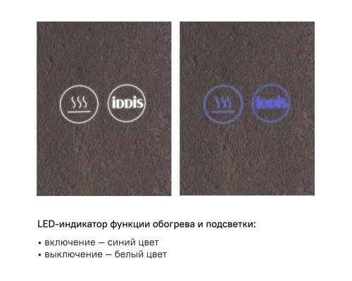 Зеркало 60x70 см белый IDDIS Edifice ЗЛП108