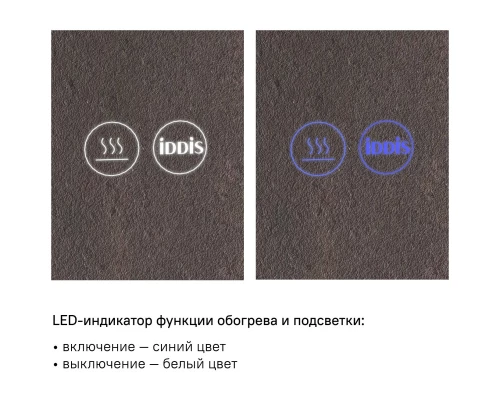 Зеркало 100x70 см белый IDDIS Edifice ЗЛП109