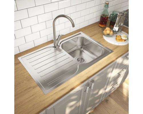 Кухонная мойка шелк IDDIS Strit STR78SRi77