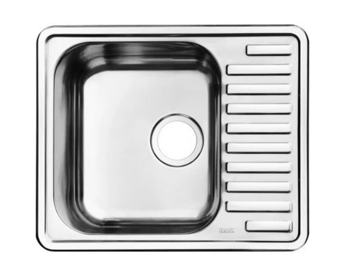 Кухонная мойка IDDIS Strit полированная сталь STR58PDi77