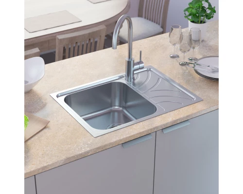 Кухонная мойка IDDIS Arro шелк ARR60SDi77