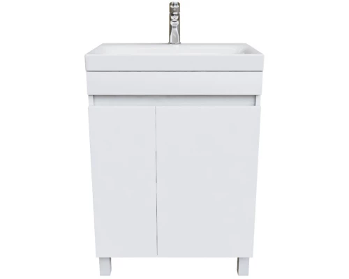 Тумба с раковиной белый матовый 60,5 см IDDIS Zodiac ZOD6CDFi95K