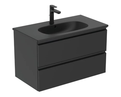 Тумба черный матовый 80 см Ideal Standard Tesi T0051ZT