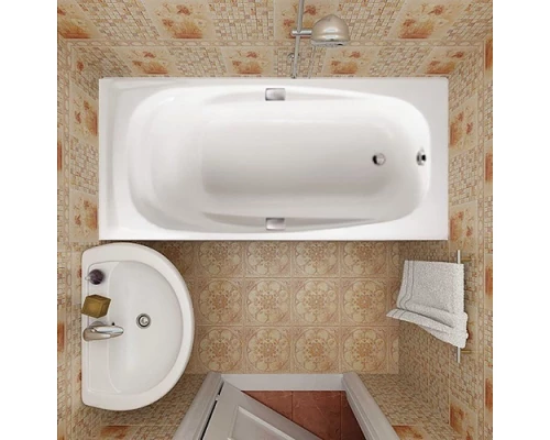 Чугунная ванна 180x90 Jacob Delafon Super Repos E2902-00