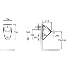 Втулка и наконечник для подсоединения Jacob Delafon E75513-NF