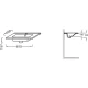 Раковина накладная 61 см Jacob Delafon Ola EXS112-00