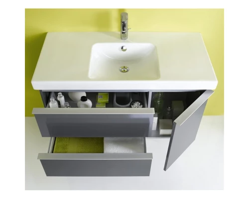 Тумба серый антрацит 102 см Jacob Delafon Odeon Up EB891-N14