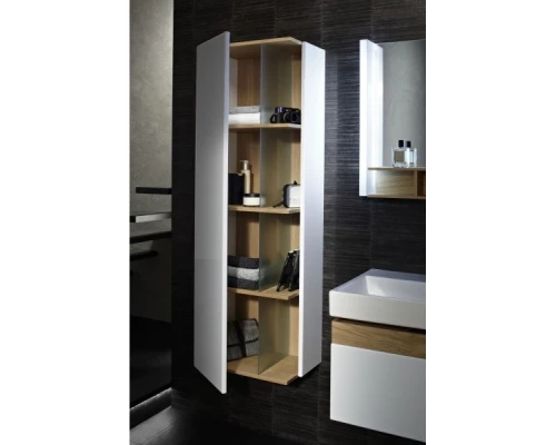 Подвесная колонна левосторонняя белый глянец Jacob Delafon Terrace EB1179G-G1C