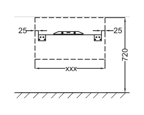 Тумба натуральный темный дуб 41,2 см Jacob Delafon Stillness EB2005-P7
