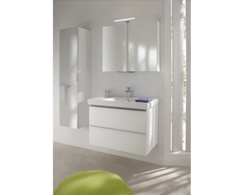 Пенал квебекский дуб с реверсивной зеркальной дверцей Jacob Delafon Odeon Up EB873-E10