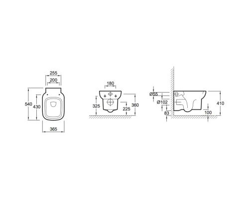 Подвесной унитаз Jacob Delafon Replay E4833-00