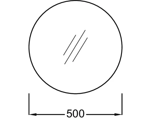 Зеркало 50х50 см Jacob Delafon Odeon Rive Gauche EB1143-NF