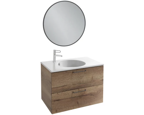 Тумба дуб табак 80 см Jacob Delafon Odeon Rive Gauche EB2522-R9-E52