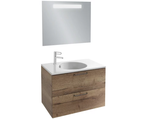 Тумба дуб табак 80 см Jacob Delafon Odeon Rive Gauche EB2522-R9-E52