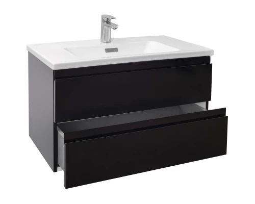 Тумба черный глянец 79,8 см Jacob Delafon Madeleine EB2053-J52