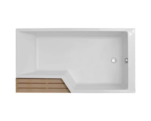 Акриловая ванна 159х90 см Jacob Delafon Bain-Douche Neo E6D000R-00