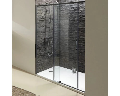 Душевая дверь 140 см Jacob Delafon ContraE22C140-BL прозрачное