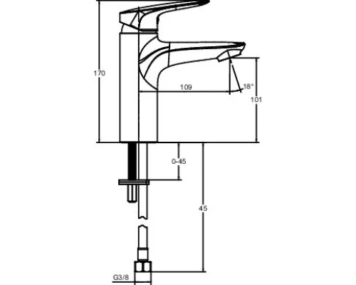 Комплект смесителей Jacob Delafon Elite E32911RU-CP