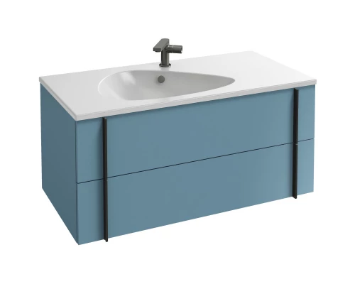 Тумба аквамарин глянец 100 см Jacob Delafon Nouvelle Vague EB3032-G91