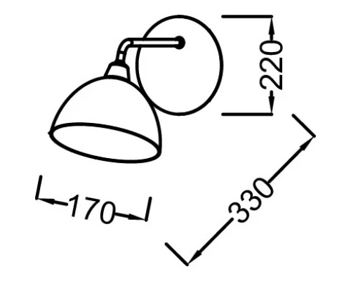 Светильник Jacob Delafon Odeon Rive Gauche EB2575-NF