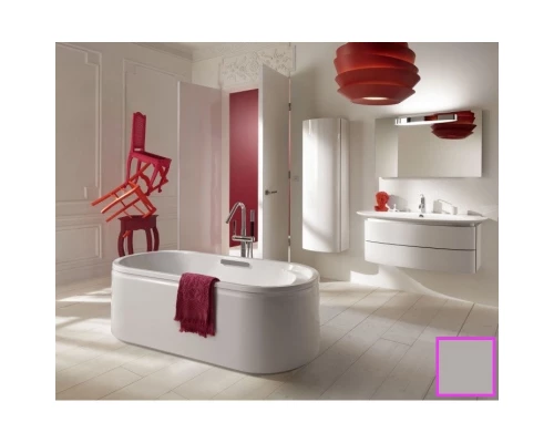 Подвесная колонна левосторонняя серый титан Jacob Delafon Presquile EB1115G-N21