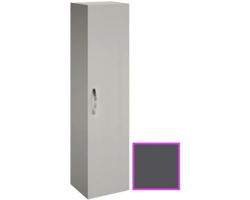 Подвесная колонна с реверсивной дверцей серый антрацит Jacob Delafon Ola EB396-N14