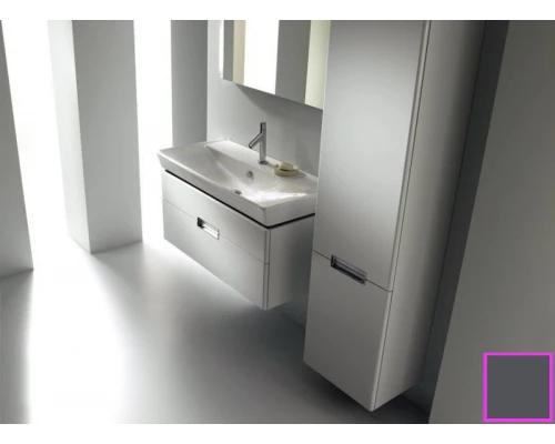 Подвесная колонна правосторонняя серый антрацит глянец Jacob Delafon Reve EB1141D-442