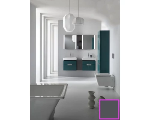 Подвесная колонна правосторонняя серый антрацит глянец Jacob Delafon Reve EB1141D-442