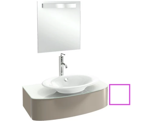 Тумба белый глянец 83 см Jacob Delafon Presquile  EB1106-G1C