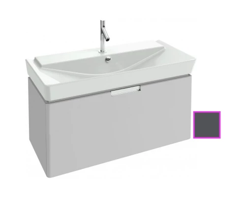 Тумба серый антрацит глянец 97,3 см Jacob Delafon Reve EB1132-442