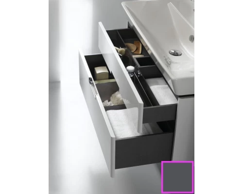 Тумба серый антрацит глянец 97,3 см Jacob Delafon Reve EB1132-442