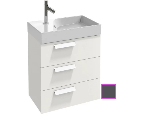 Тумба серый антрацит 59,5 см Jacob Delafon Rythmik EB1306-N14