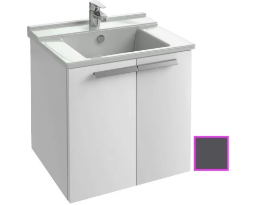 Тумба серый антрацит 57 см Jacob Delafon Struktura EB1280-N14