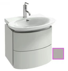 Тумба серый титан глянец 50 см Jacob Delafon Presquile EB1102-N21