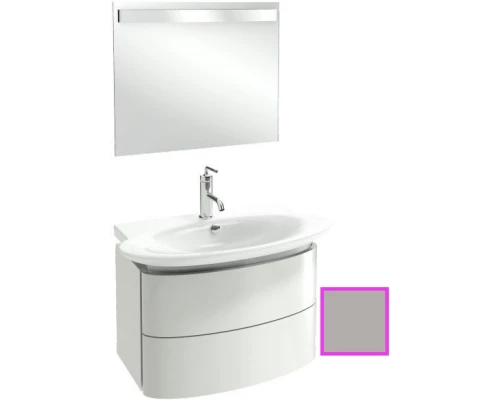 Тумба серый титан глянец 66 см Jacob Delafon Presquile EB1103-N21