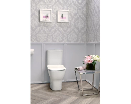 Чаша напольного безободкового унитаза Jacob Delafon Struktura UJAJ102-WTE