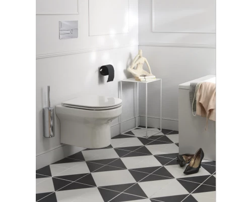 Подвесной безободковый унитаз с сиденьем микролифт Jacob Delafon Elite EDX114RU-00