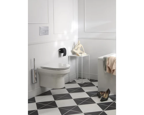 Подвесной безободковый унитаз с сиденьем микролифт Jacob Delafon Elite EDX114RU-00