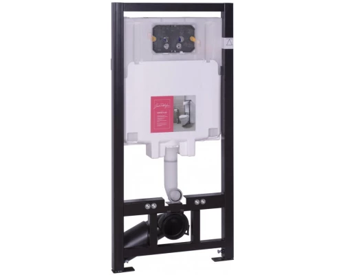 Комплект подвесной унитаз Jacob Delafon Patio EDV102-00 + E23157-00 + система инсталляции Jacob Delafon E29025-NF + E4316-CP