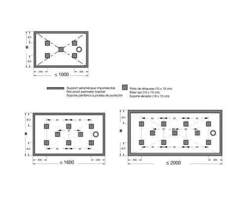 Душевой поддон из литого мрамора 190х90 см Jacob Delafon Singulier E67030-NAD