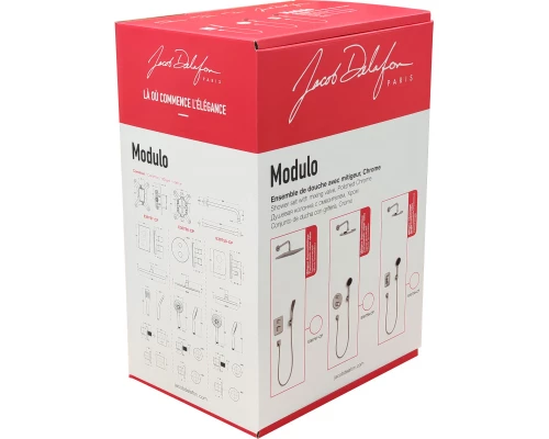 Душевой комплект 280 мм Jacob Delafon Modulo E30758-CP