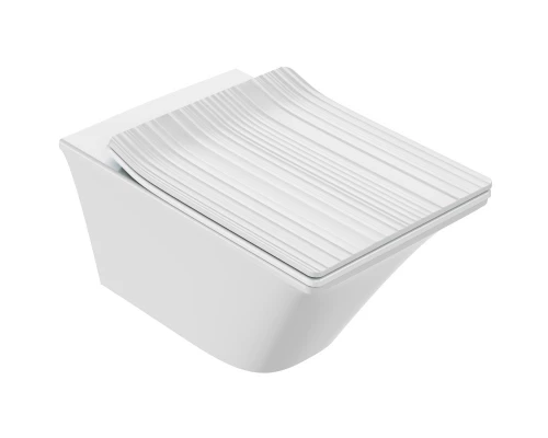 Сиденье для унитаза с микролифтом Jacob Delafon Grands Boulevards E23433-00-WMT