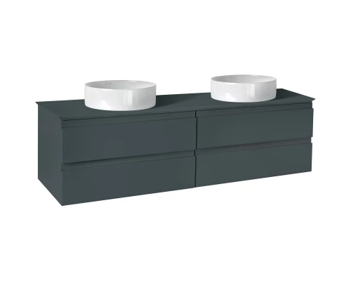 Тумба серый матовый 124 см Jacob Delafon Madeleine EB2085-J54