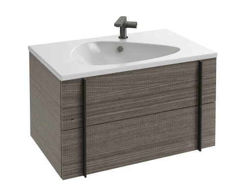 Тумба фактурный дуб 80 см Jacob Delafon Nouvelle Vague EB3030-E73