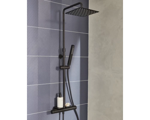 Душевая система 250 мм Jacob Delafon Metro E26596-BL