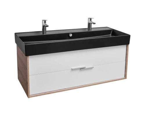 Тумба дуб давос/белый глянец 119,9 см Jacob Delafon Vivienne EB1669-E75-J5